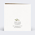 Faire part mariage Arbre de Vie Verso