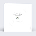 Faire part mariage Couronne Eucalyptus avec Graines Verso