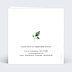 Faire part mariage Dorure Eucalyptus Verso