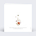 Faire part mariage Fleurs des champs avec graines Verso