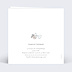 Faire part mariage Harmonie Verso