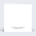 Faire part mariage Minimal Verso