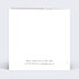 Faire part mariage Petit Bouquet Champêtre Verso