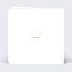 Faire part mariage Poudre Ocre Verso