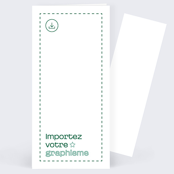 Faire-part Mariage Importez votre Graphisme