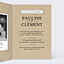Faire-part Mariage Points à Relier Vintage