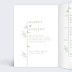 Faire-part Mariage Jardin d'Hiver