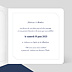 Faire part mariage Monogramme Intérieur Droit