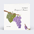 Faire part mariage Vignes de l'Amour