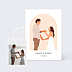 Faire part mariage Couple en illustration minimaliste Après 1