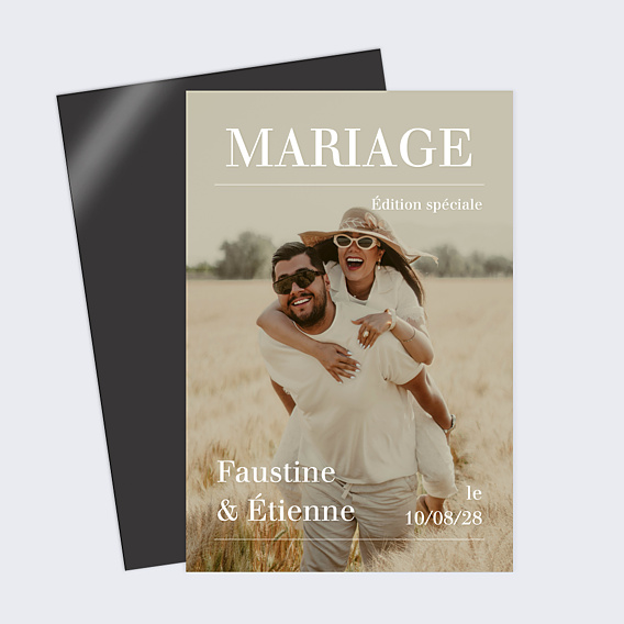 Faire-part Mariage Magazine