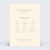 Faire-part Mariage Arche estivale