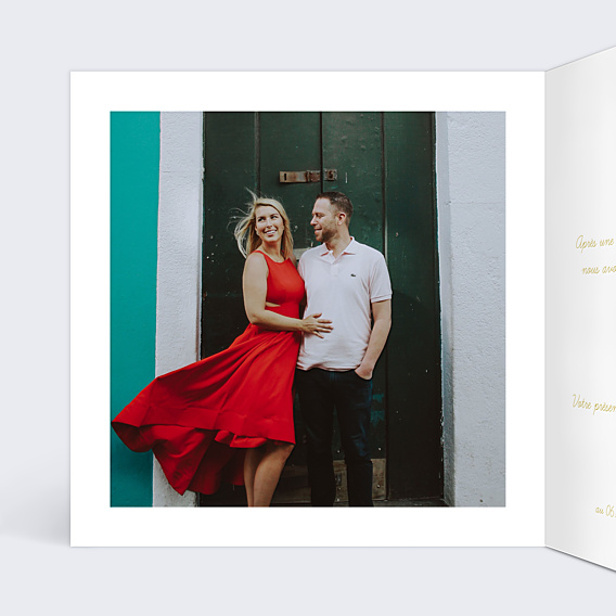 Faire-part Mariage Jolie Broderie