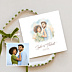 Faire-part Mariage Couple en aquarelle