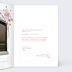 Faire-part Mariage Arche Terracotta