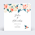 Faire-part Mariage Envolée Florale