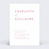 Faire part mariage Maison Lemoine X Popcarte - Ivory Recto