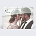 Faire part mariage Tampon Romantique