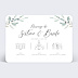 Faire part mariage Un Jour Heureux