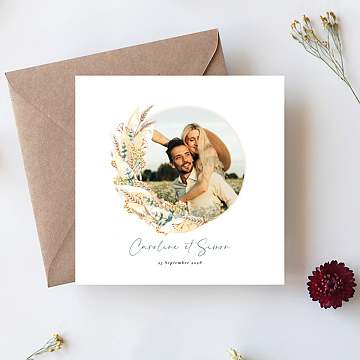 Faire-part Mariage Bohemia II