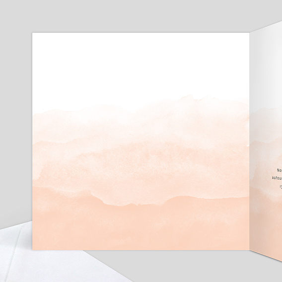 Faire part mariage Flashback Intérieur Gauche