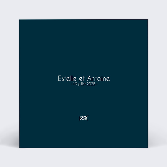 Faire part mariage Jolis noeuds