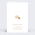 Faire-part Mariage Initiales Ginkgo