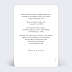 Faire part mariage Calendrier Petit Coeur Verso