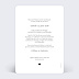 Faire part mariage Editorial Verso