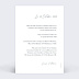 Faire part mariage Effet Photo Vintage Verso
