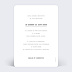 Faire part mariage Jeu Typographique Verso