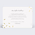 Faire part mariage Confettis Chic Verso