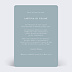 Faire part mariage Romantique Pastel Verso
