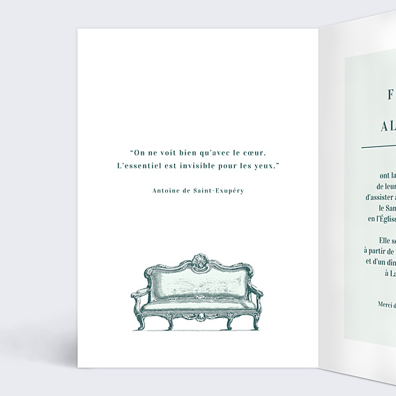 Faire-part Mariage Badinage