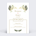 Faire-part Mariage Mister M Studio Jasper