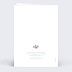 Faire part mariage Illustration Bohème Verso