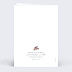 Faire part mariage Illustration Douceur Verso