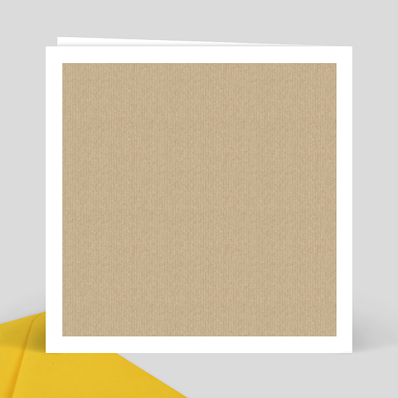 Faire part mariage Amour en Cage Verso