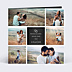 Faire-part Mariage Ardoise Multi-photos