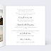 Faire part mariage Simple Pêle-Mêle Intérieur Droit