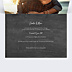 Faire-part Mariage Clap
