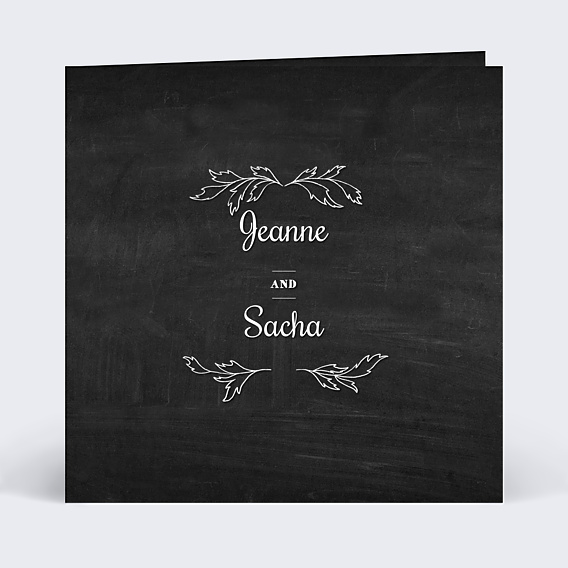 Faire part mariage Envolée Bucolique