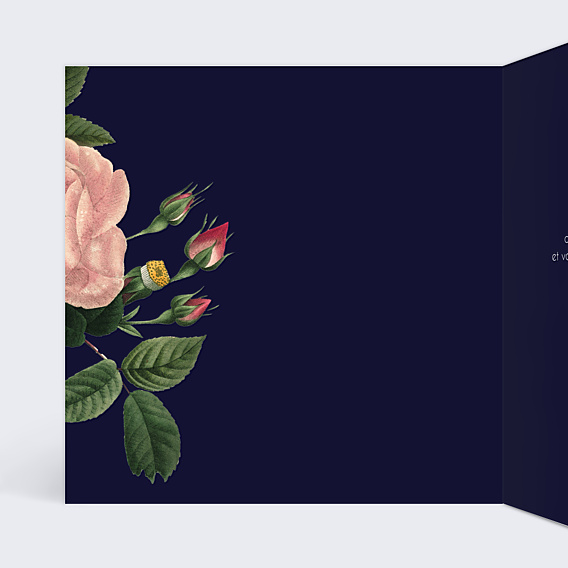 Faire-part Mariage Flowers