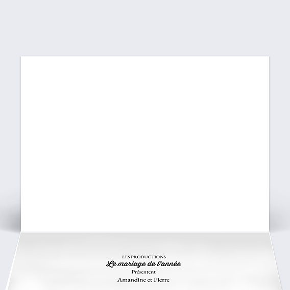 Faire-part Mariage Faire-part Mariage Ticket Cinéma