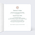 Faire-part Mariage Timeline Blanc