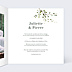 Faire-part Mariage Herbarium