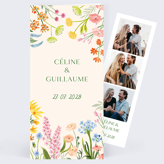 Faire-part Mariage Jardin