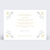 Faire part mariage Camée Verso