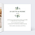 Faire-part Mariage Petite branche eucalyptus