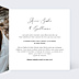 Faire-part Mariage Calligraphie Oui !